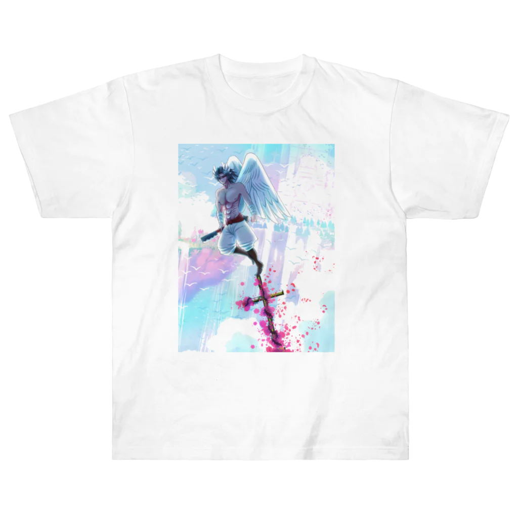 うずなか　しいの天使のカバネルくん　Cabanel of Angels Heavyweight T-Shirt