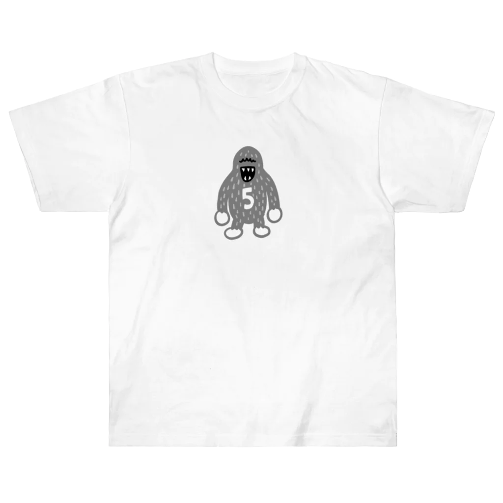 ゴルフバカイラストレーター野村タケオのNOM SHOPのシバヲ　モノクロウェア Heavyweight T-Shirt