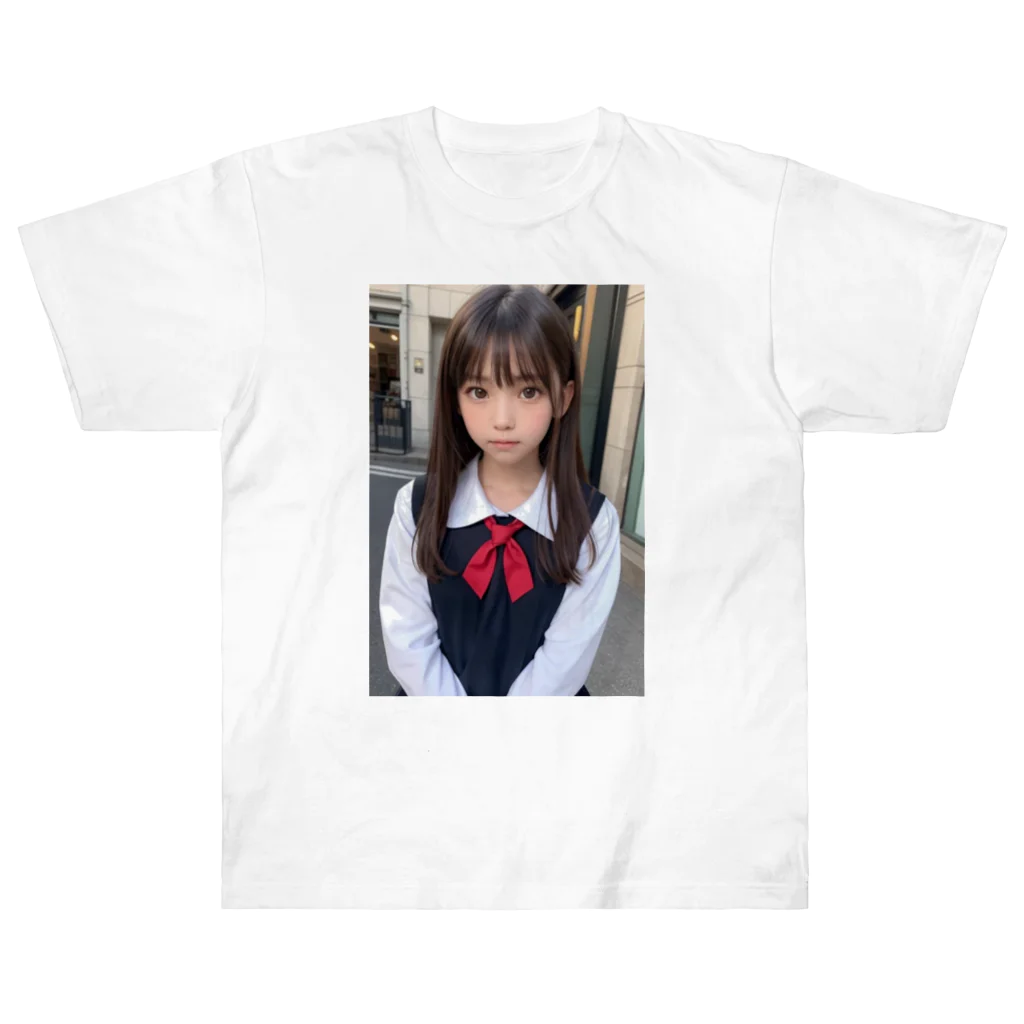 アニメイトのAI美女collection ヘビーウェイトTシャツ