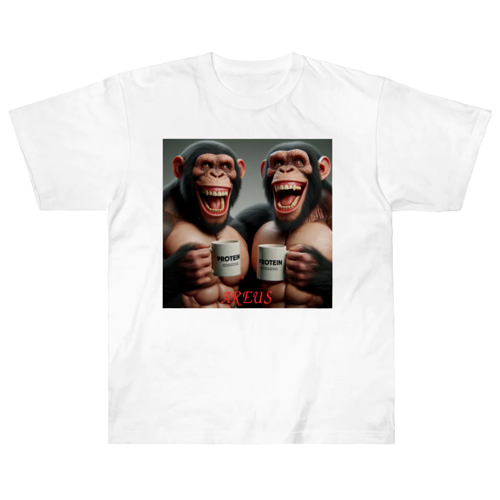 AREUSのAREUS× CHIMPANZEE#3 Heavyweight T-Shirt