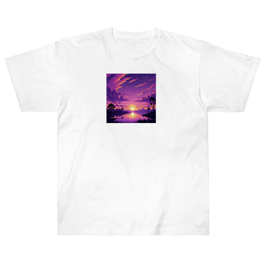 Hawk_portのP-chill! (Sunset) ヘビーウェイトTシャツ