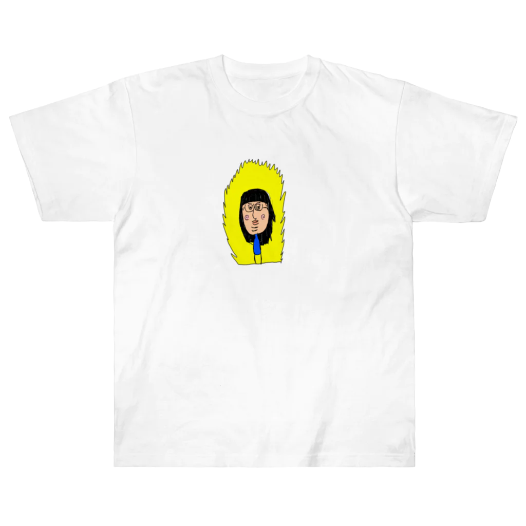 謎の仲間たちのキメてる美女 Heavyweight T-Shirt