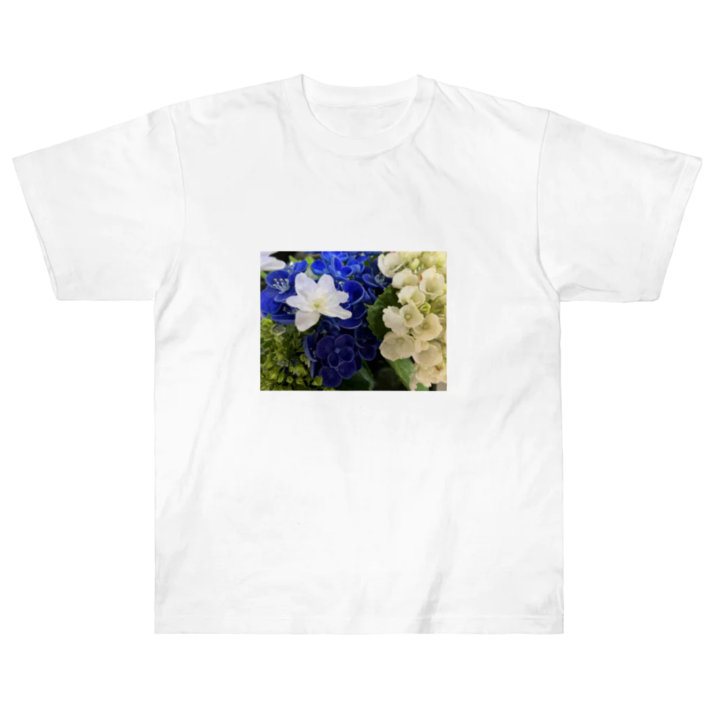 MomoTakaのいろいろな紫陽花たち Heavyweight T-Shirt