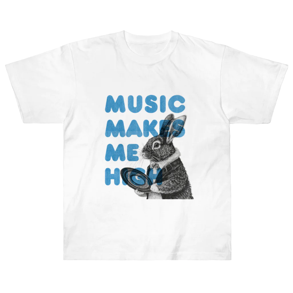 RainbowFam PlusのMusic Makes Me High ヘビーウェイトTシャツ