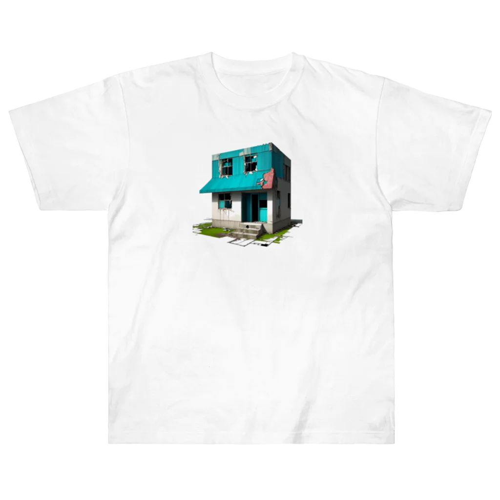 Buildingsの廃墟 10 Heavyweight T-Shirt