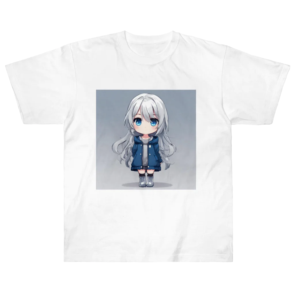 IYASHIのcute girl 2 ヘビーウェイトTシャツ