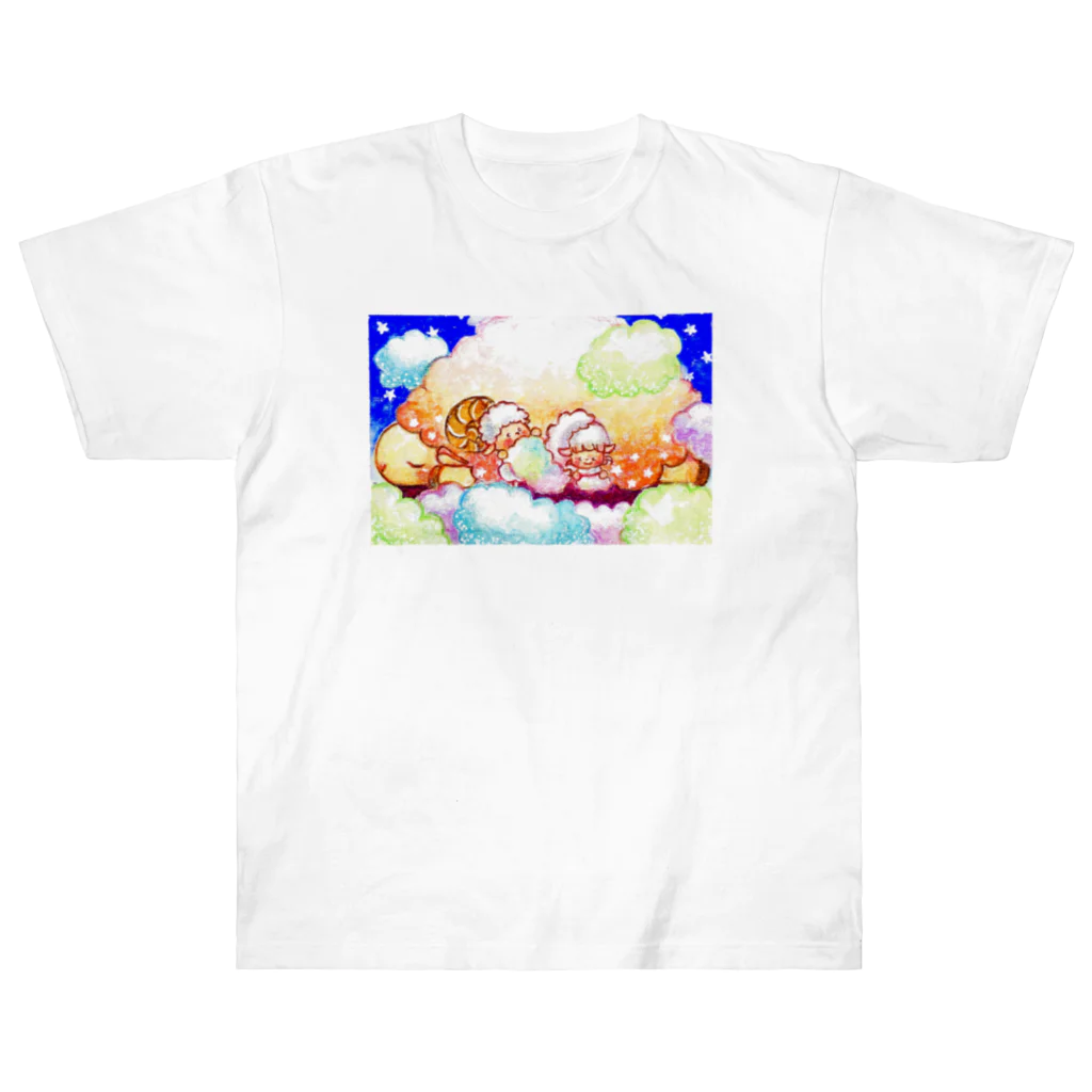 Muuの部屋の子羊の夢 Heavyweight T-Shirt