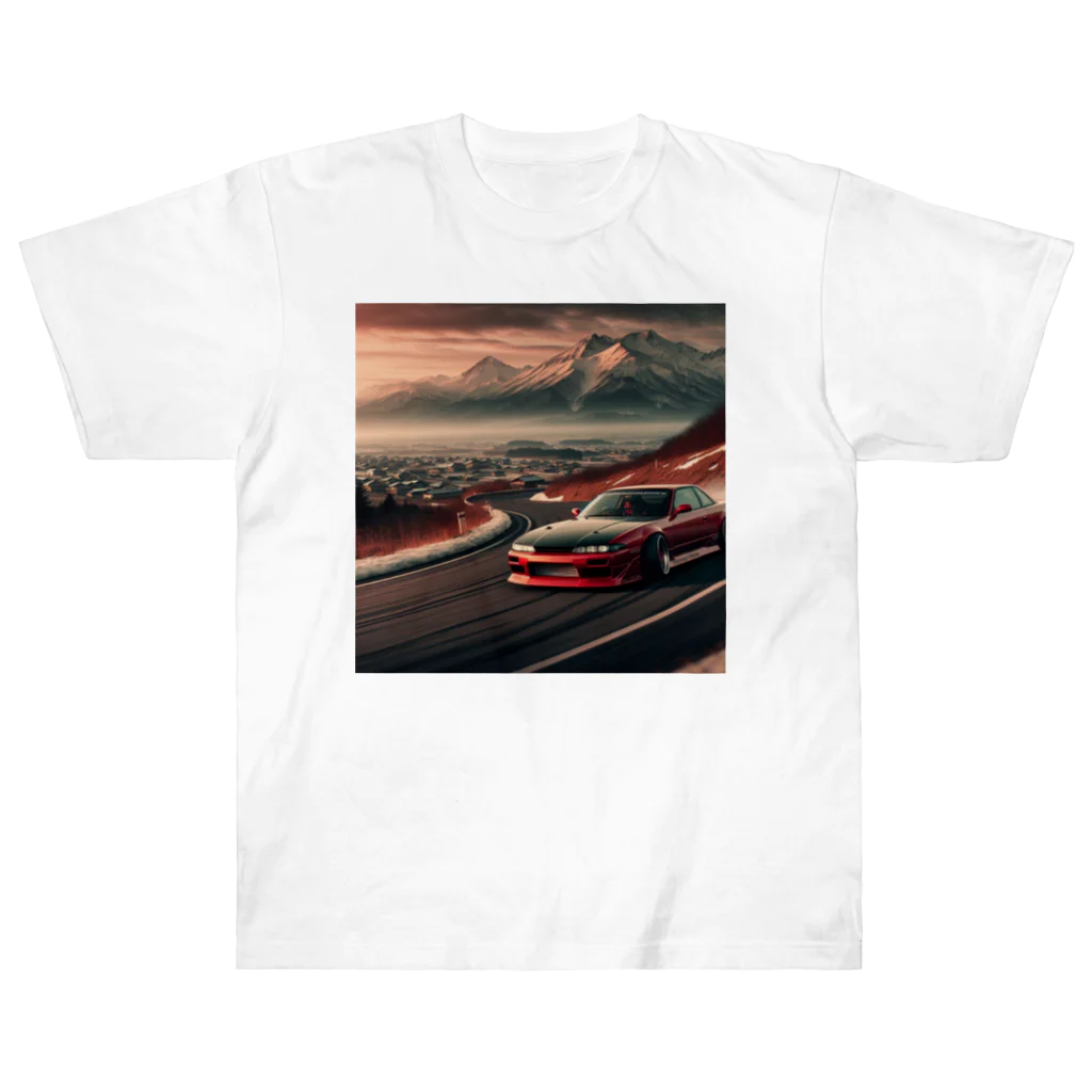 DRIFT CARSのドリフト　シルビア ヘビーウェイトTシャツ