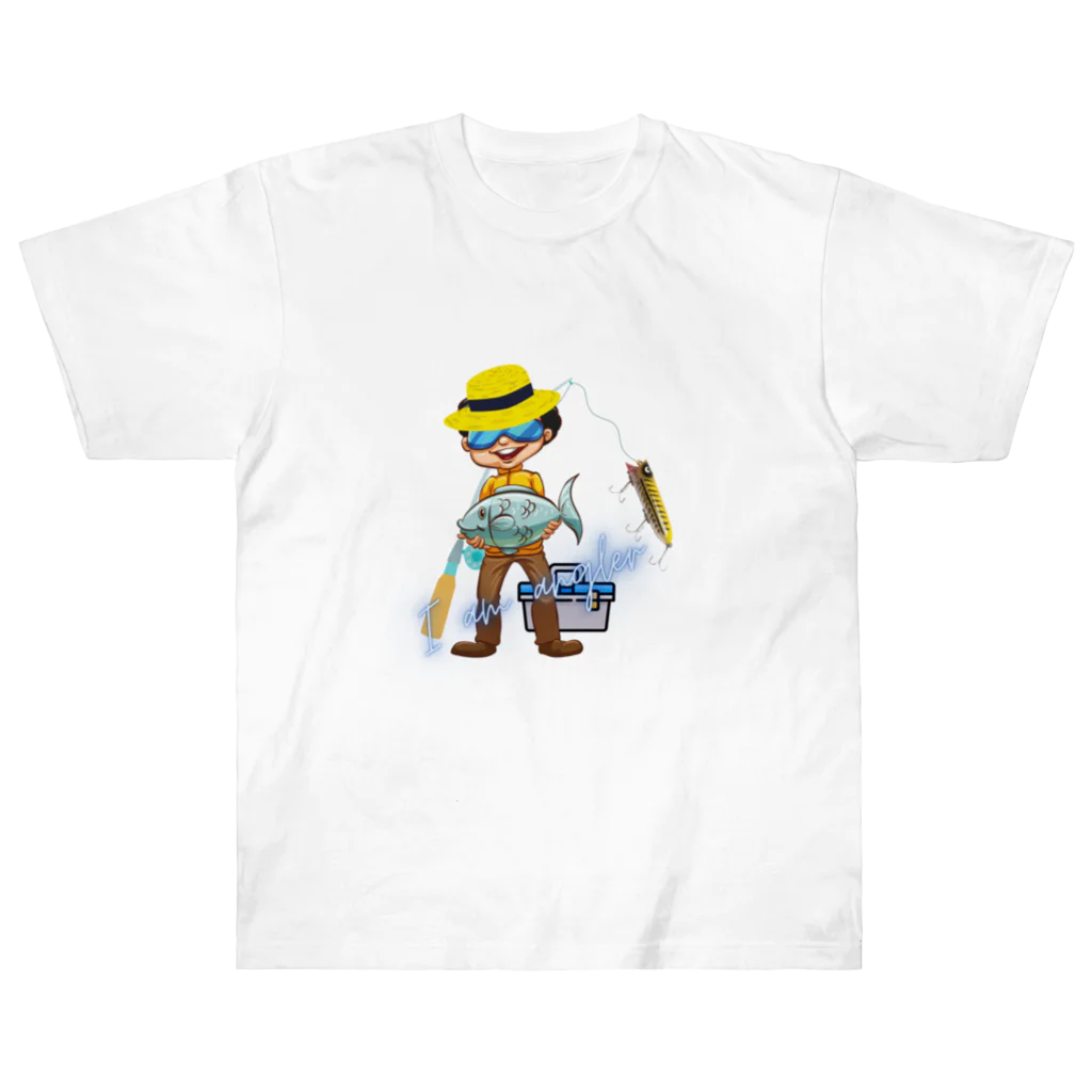 Yanjiisの釣りボーイ４ ヘビーウェイトTシャツ