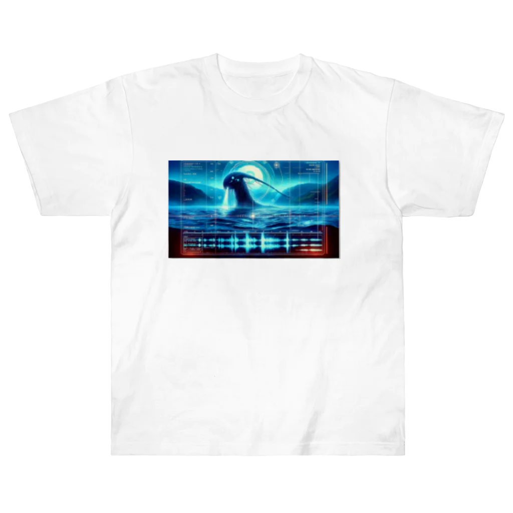 Japan_Connectionのサイバーネッシー  Heavyweight T-Shirt