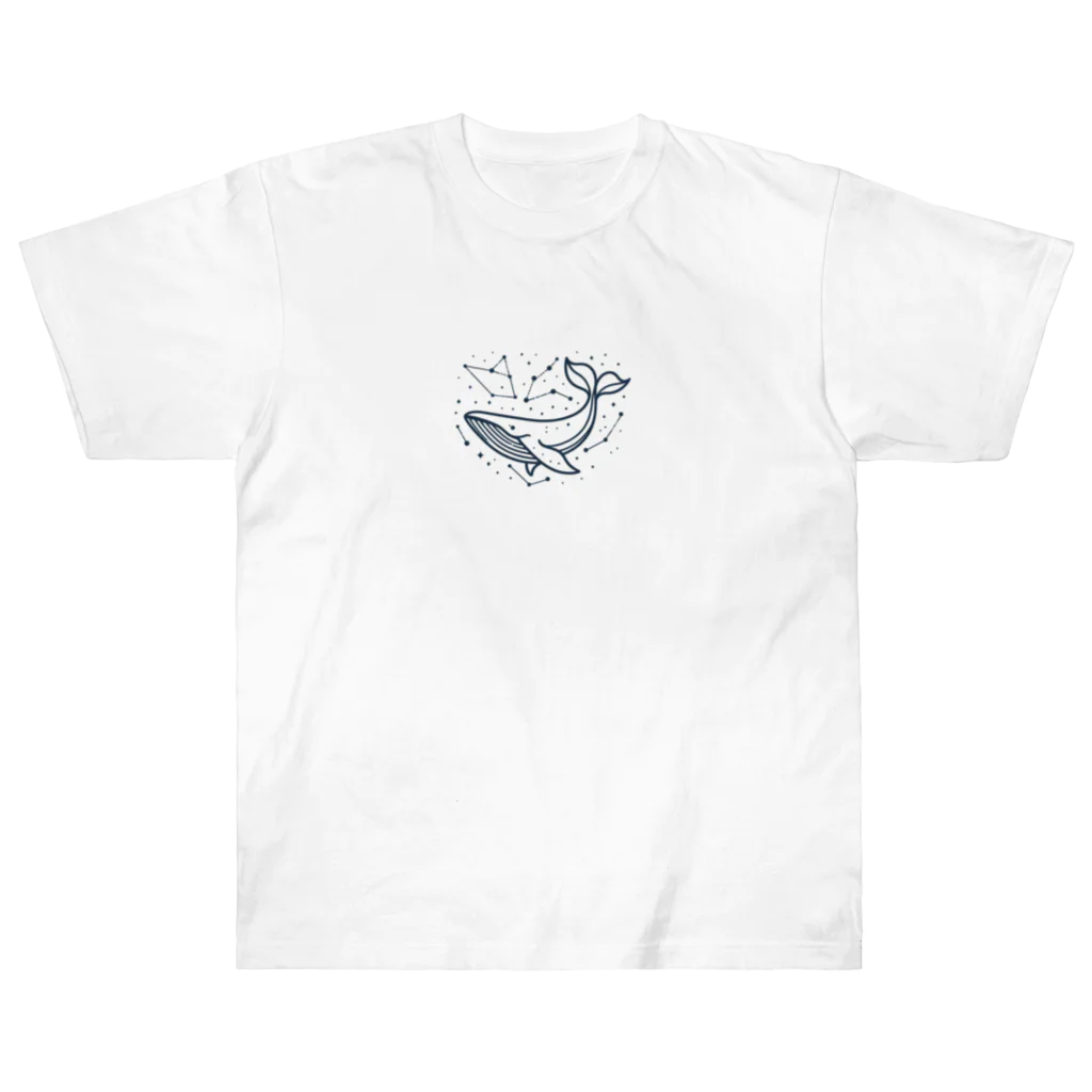 きままにまにまにの海響く鯨歌 Heavyweight T-Shirt