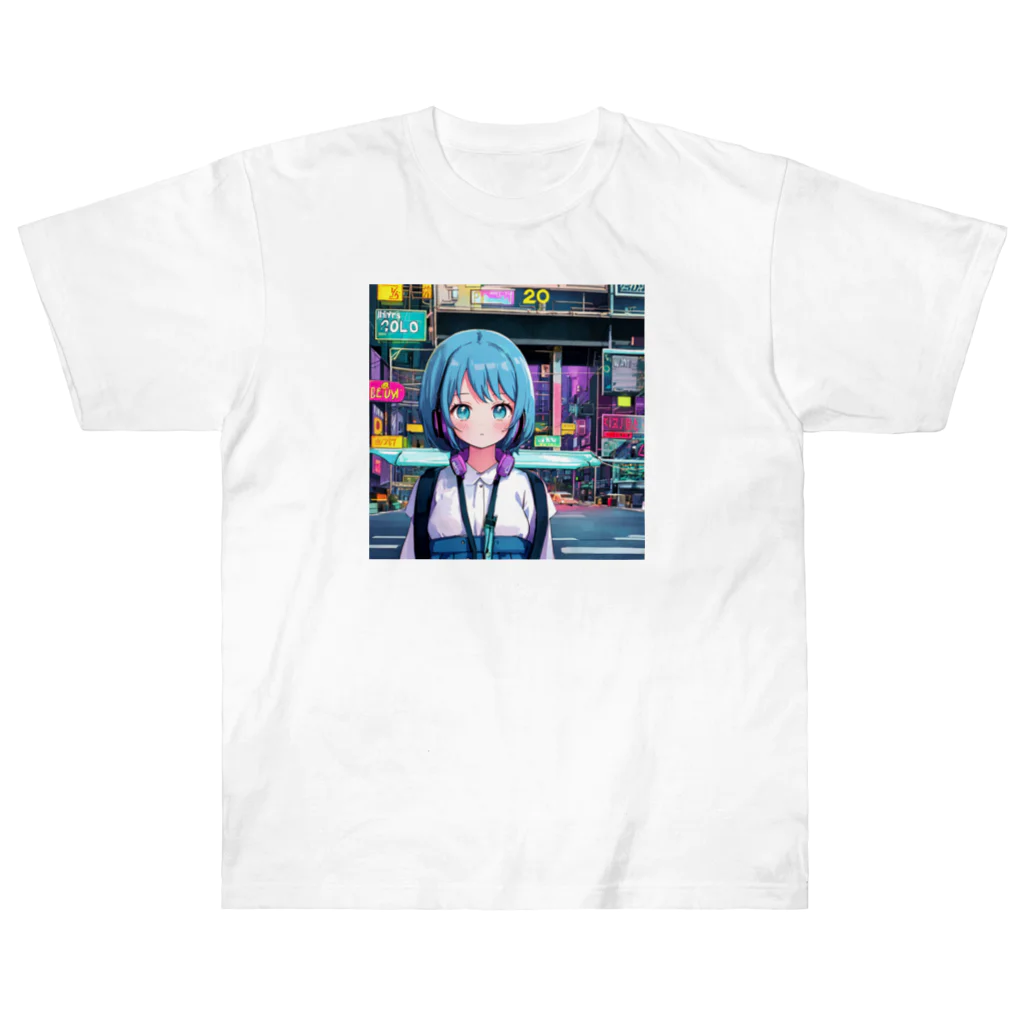 kotoha416 Music OFFICIAL GOODSのAozuki│アオヅキ Heavyweight T-Shirt