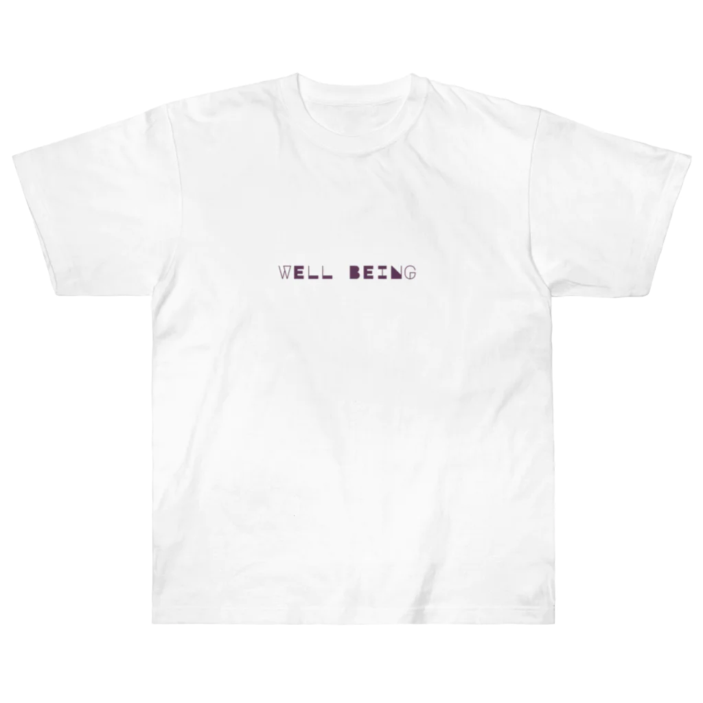 qasr el asulのWELL BEING (ウェル • ビーイング Heavyweight T-Shirt