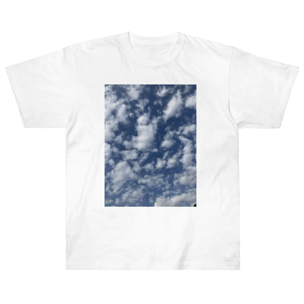 そらの4月13日の青空 ヘビーウェイトTシャツ