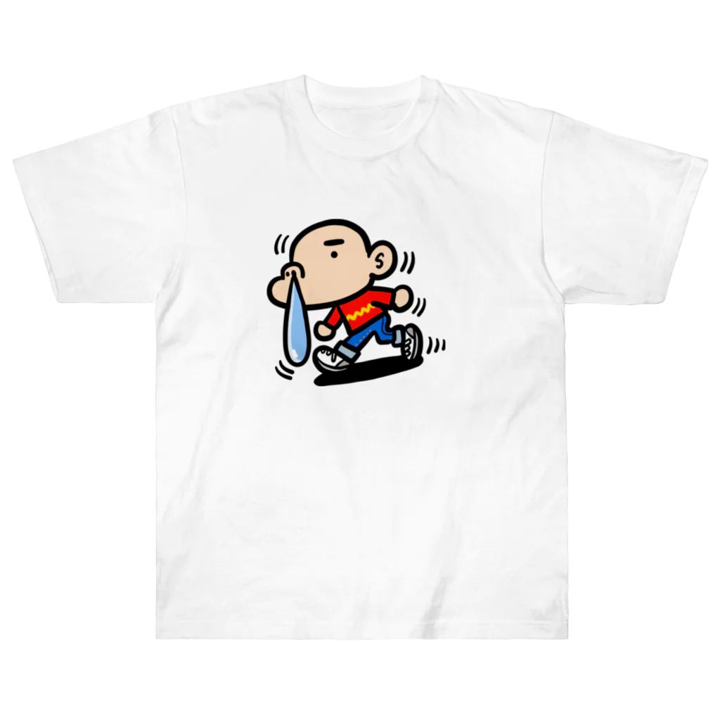 ゴルフバカイラストレーター野村タケオのNOM SHOPのタレちゃん Heavyweight T-Shirt