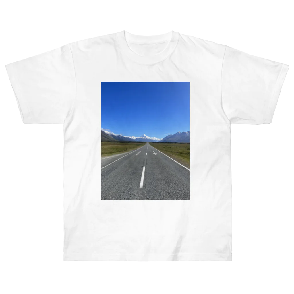 monkey_tkのmy way Heavyweight T-Shirt