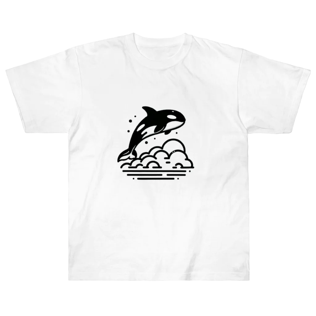 ライオンウェアハウスの空中遊泳シャッチ Heavyweight T-Shirt