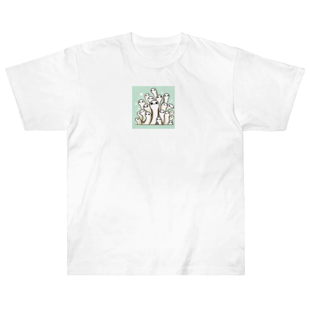 Michiru-2024のちんあなごくん ヘビーウェイトTシャツ