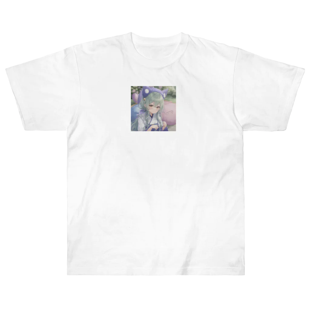 いよさんの楓ちゃん (kaede) Heavyweight T-Shirt