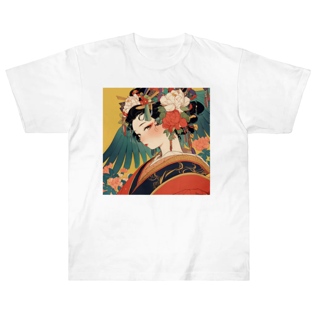 AQUAMETAVERSEの華やかな宮廷の姫 Marsa 106 Heavyweight T-Shirt