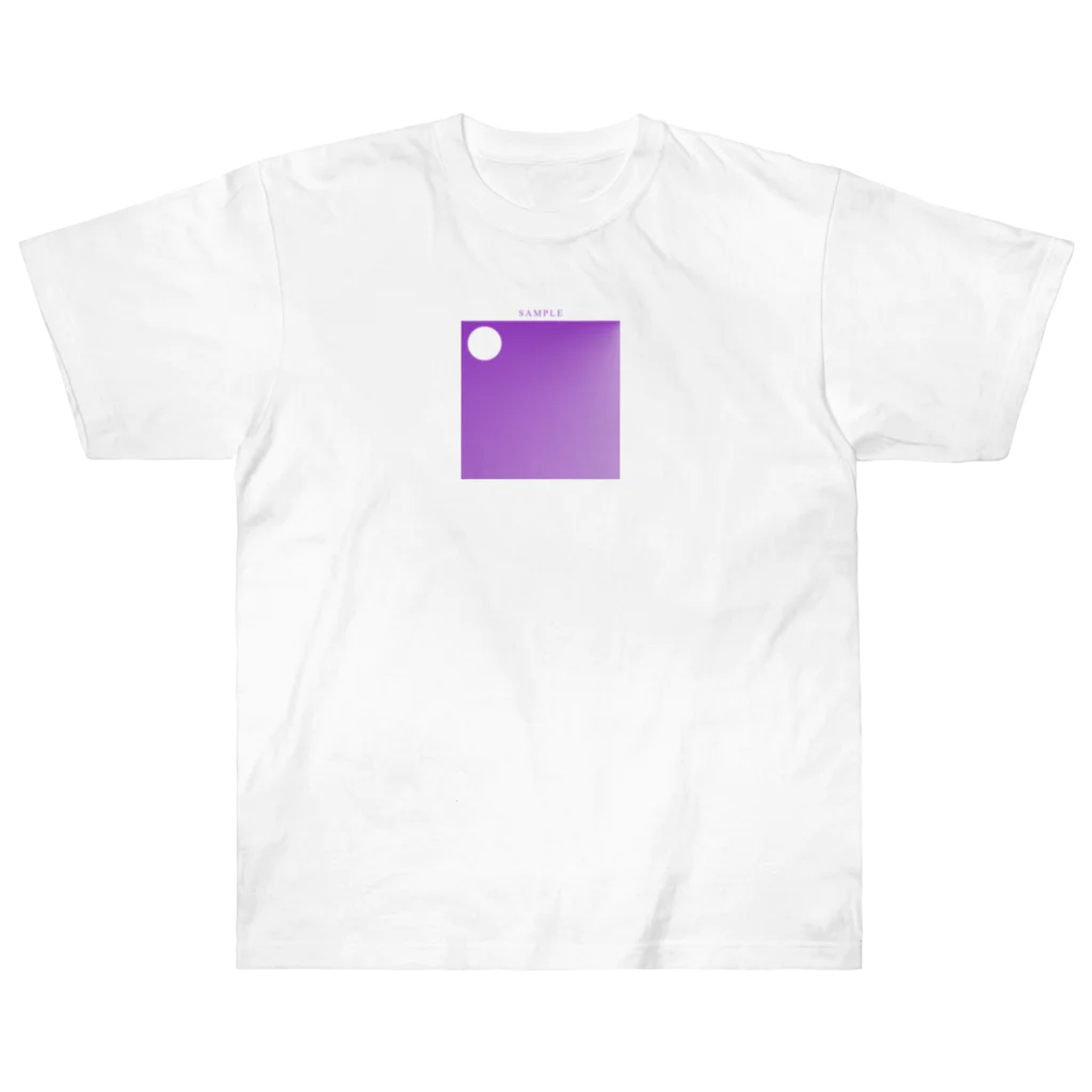 久保山のSAMPLE(PURPLE) Heavyweight T-Shirt