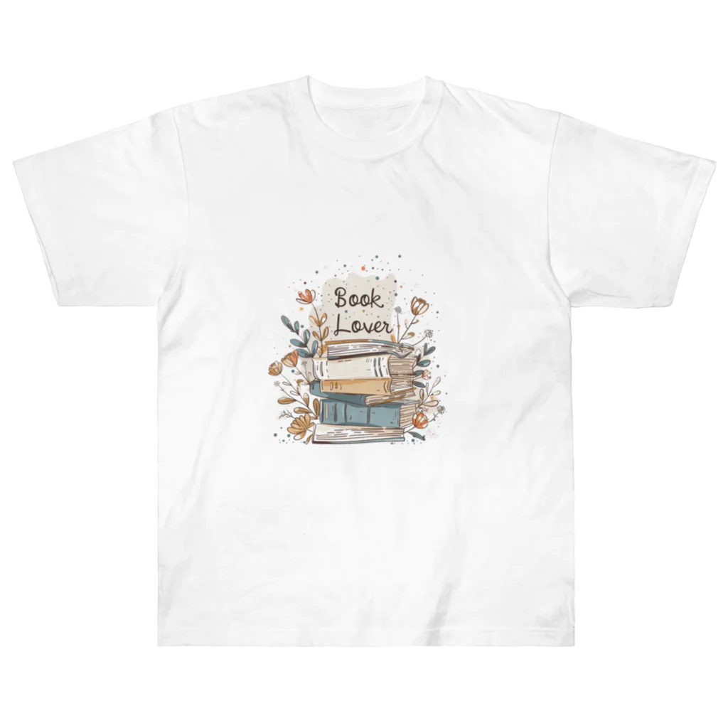 Chi3のBook Lover ヘビーウェイトTシャツ