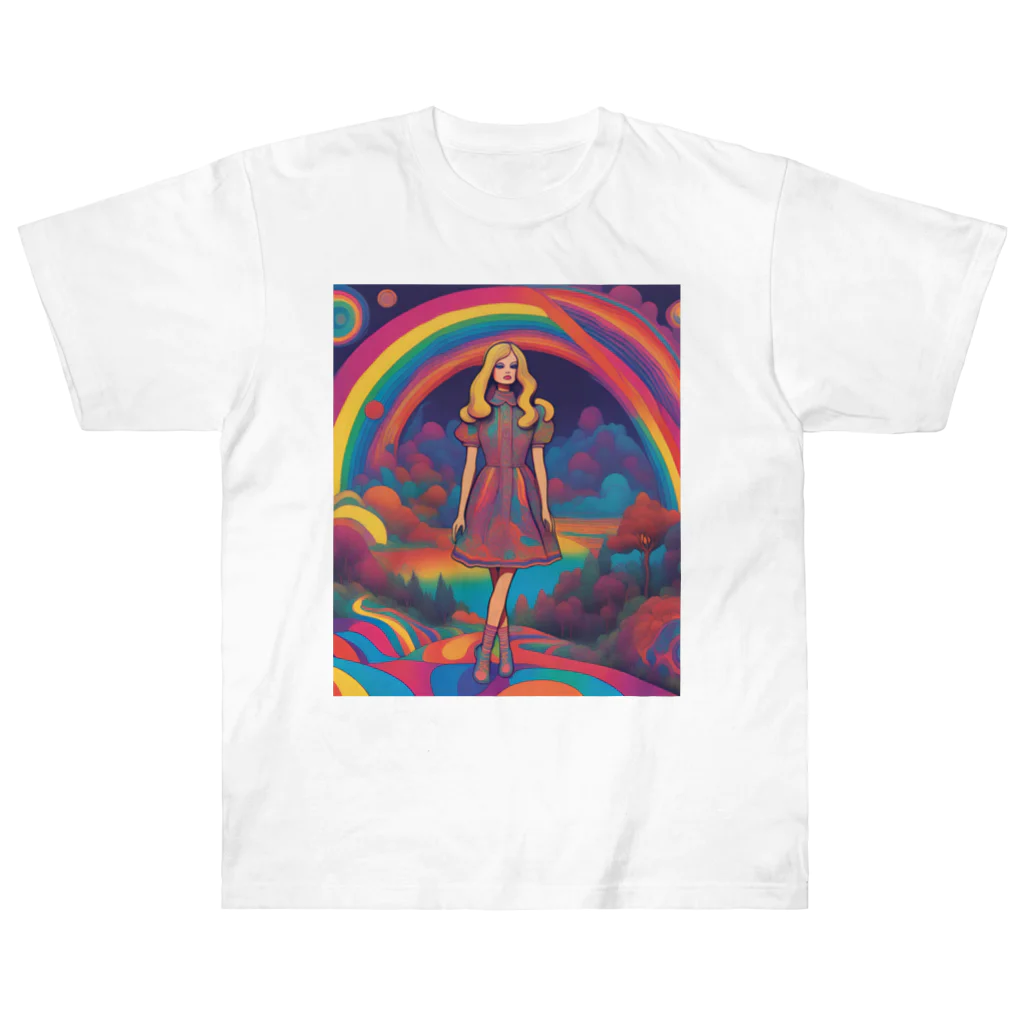 Unique Existenceのpsych girl ヘビーウェイトTシャツ