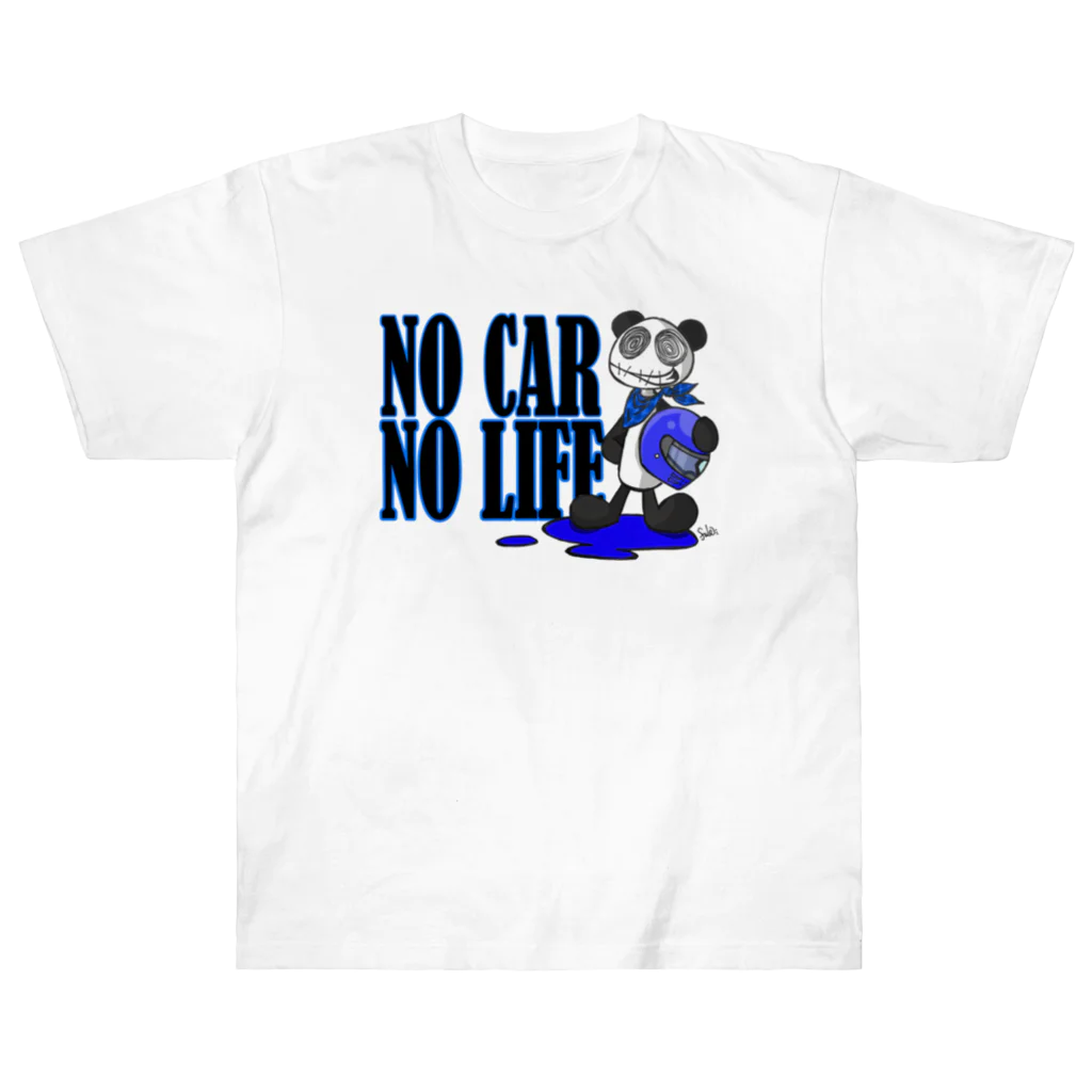 Selfish.One.Soul＝｛S.O.S｝のNO CAR　NO LIFE ヘビーウェイトTシャツ