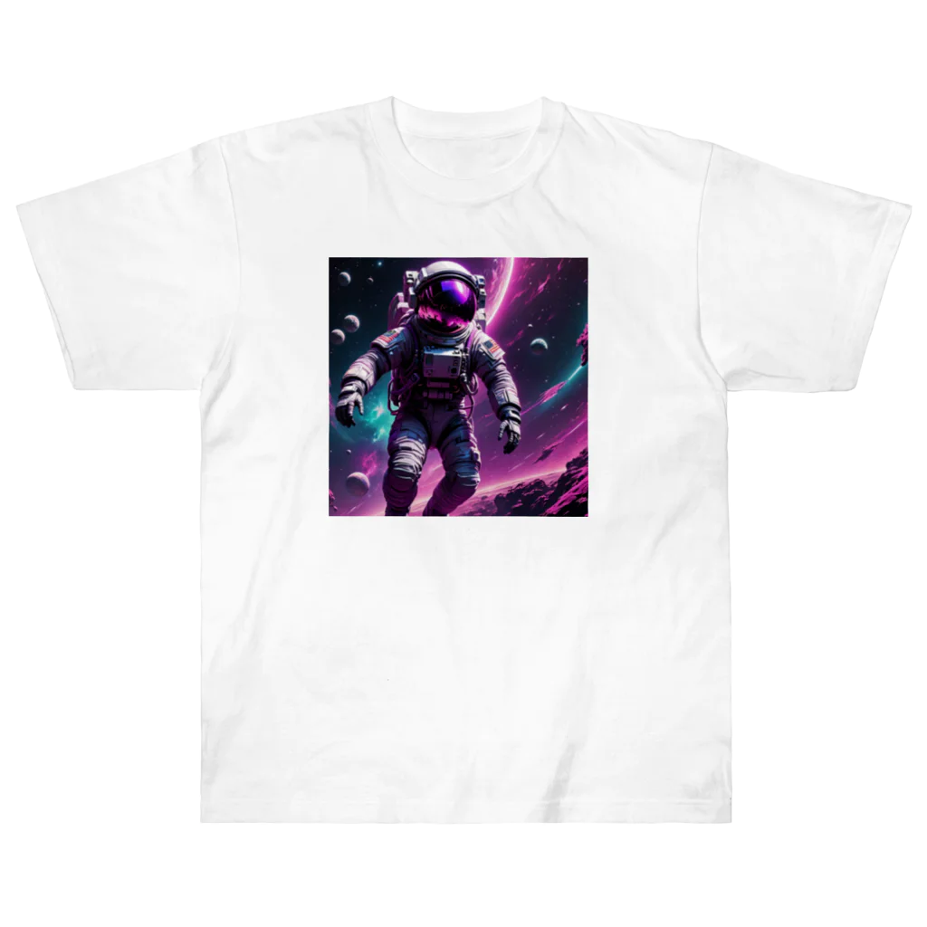 LUF_jpsのSpace Explorer ヘビーウェイトTシャツ