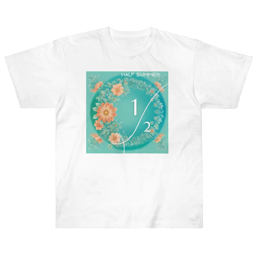 evening-fiveのHALF SUMMER 003 ヘビーウェイトTシャツ