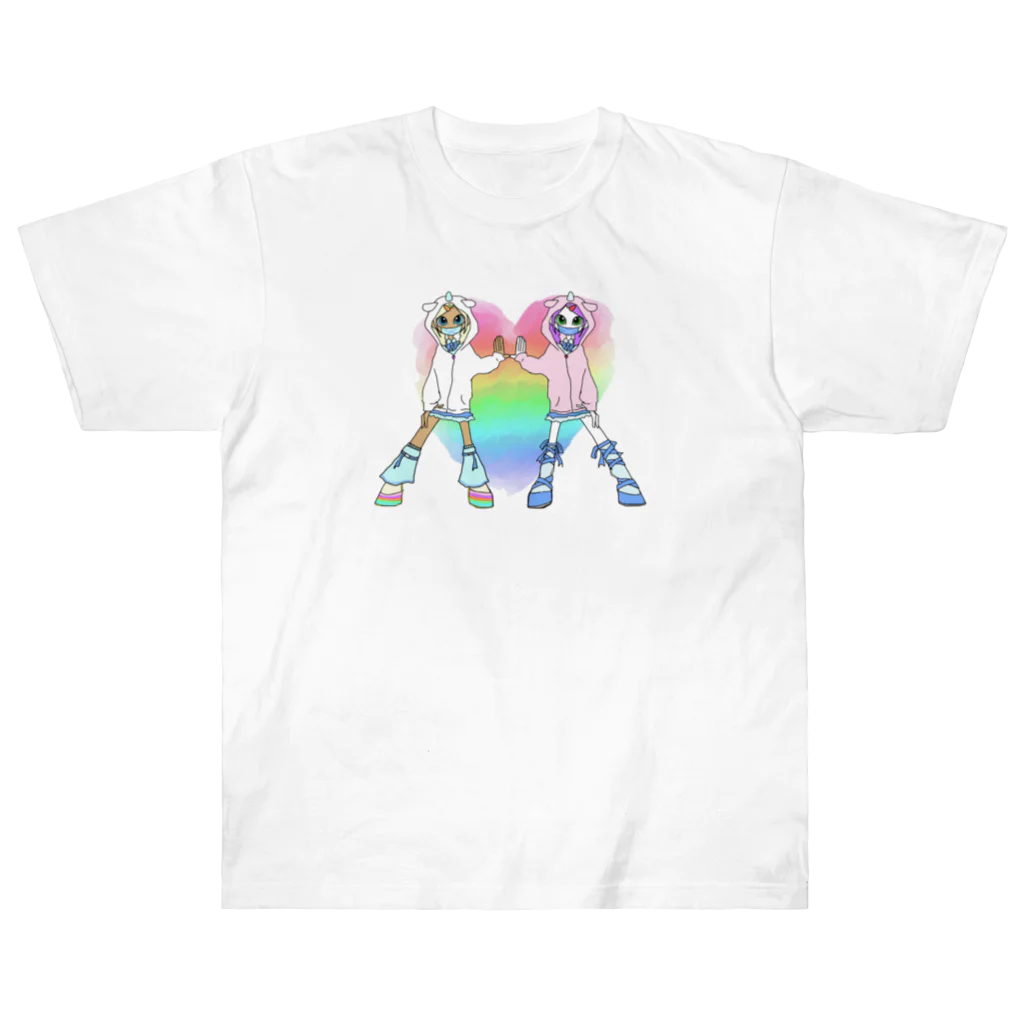 sageoのUnicorn Gemini ヘビーウェイトTシャツ