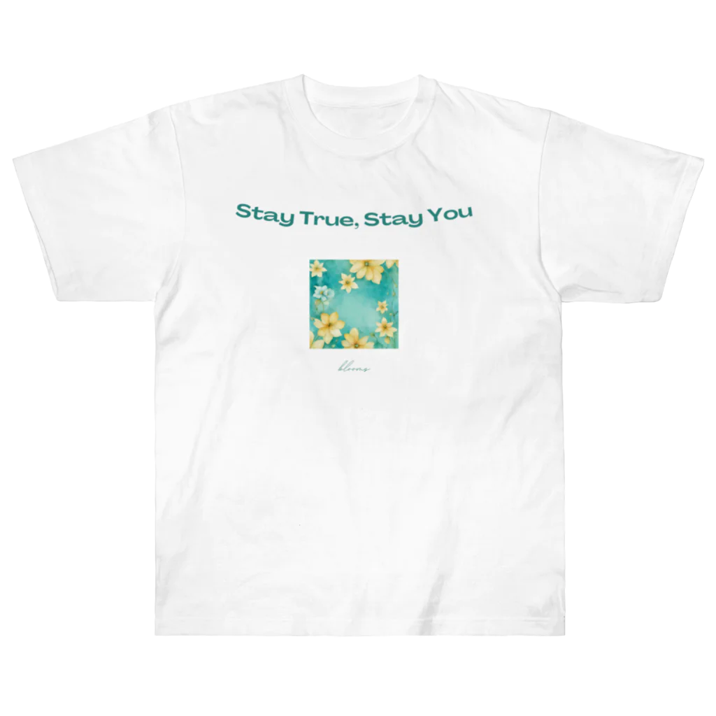 evening-fiveのStay True, Stay You 001 ヘビーウェイトTシャツ