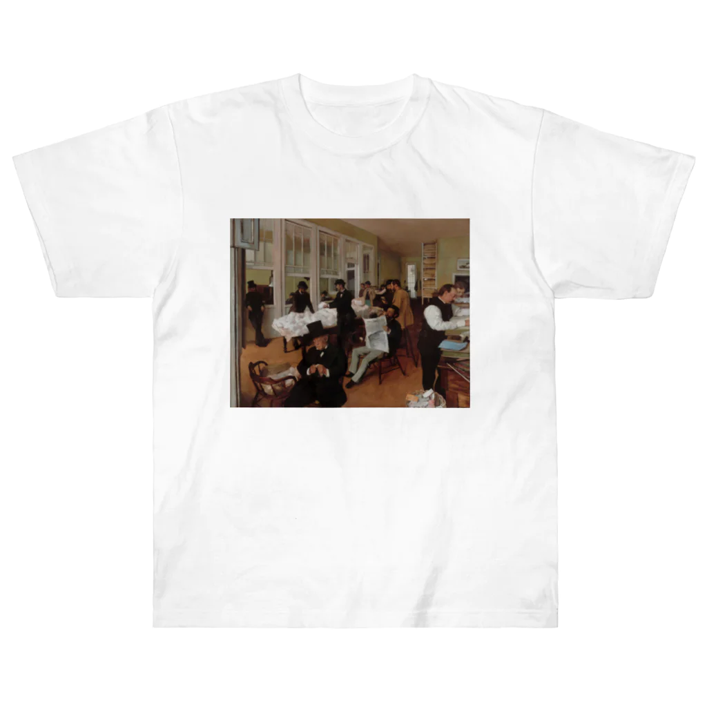 世界美術商店のニューオーリンズの綿花取引所 / A Cotton Office in New Orleans Heavyweight T-Shirt