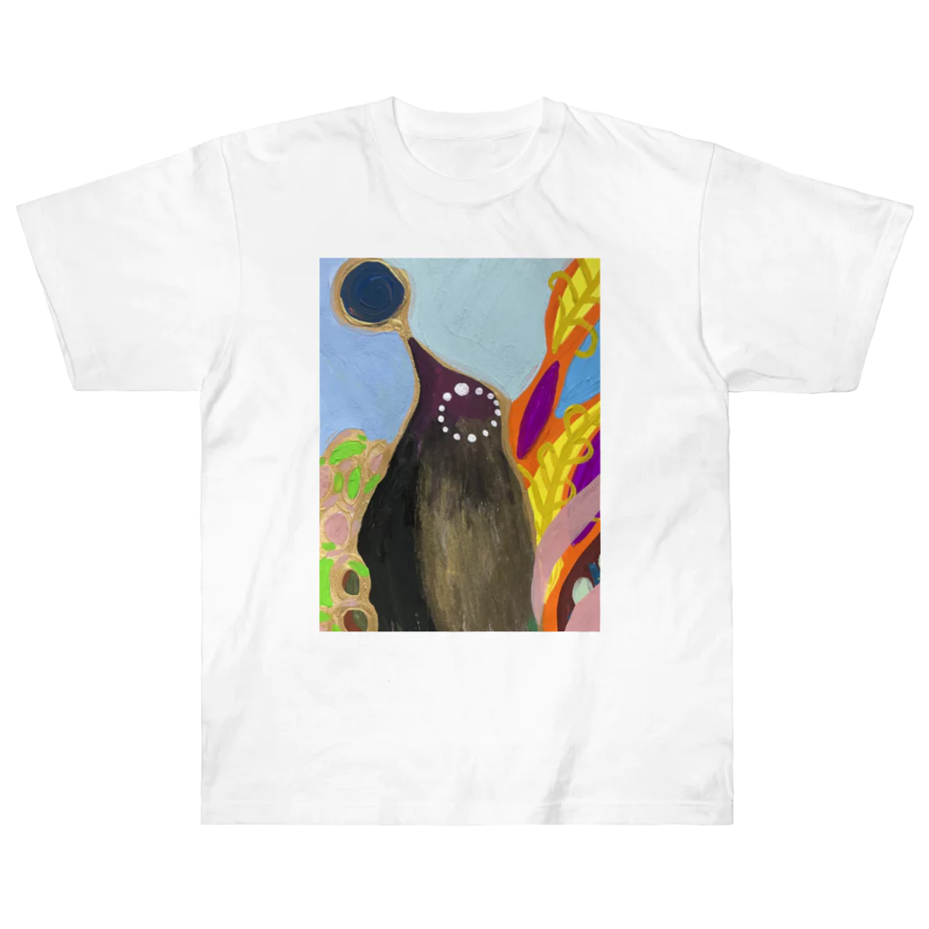 NIL の鳥　 ヘビーウェイトTシャツ