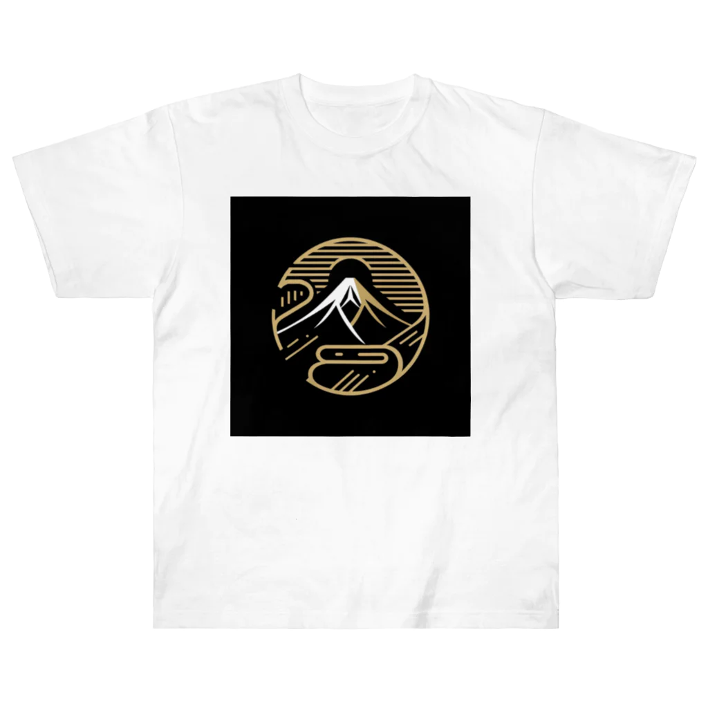 sacrednumberのgoldfuji Heavyweight T-Shirt