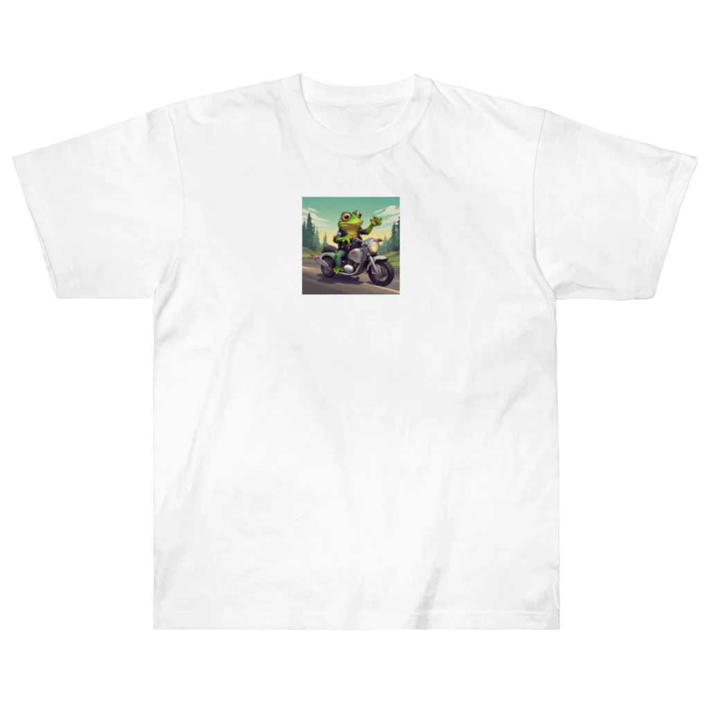 二宮大輔のカエルライダー4兄弟　3男　パオロ Heavyweight T-Shirt