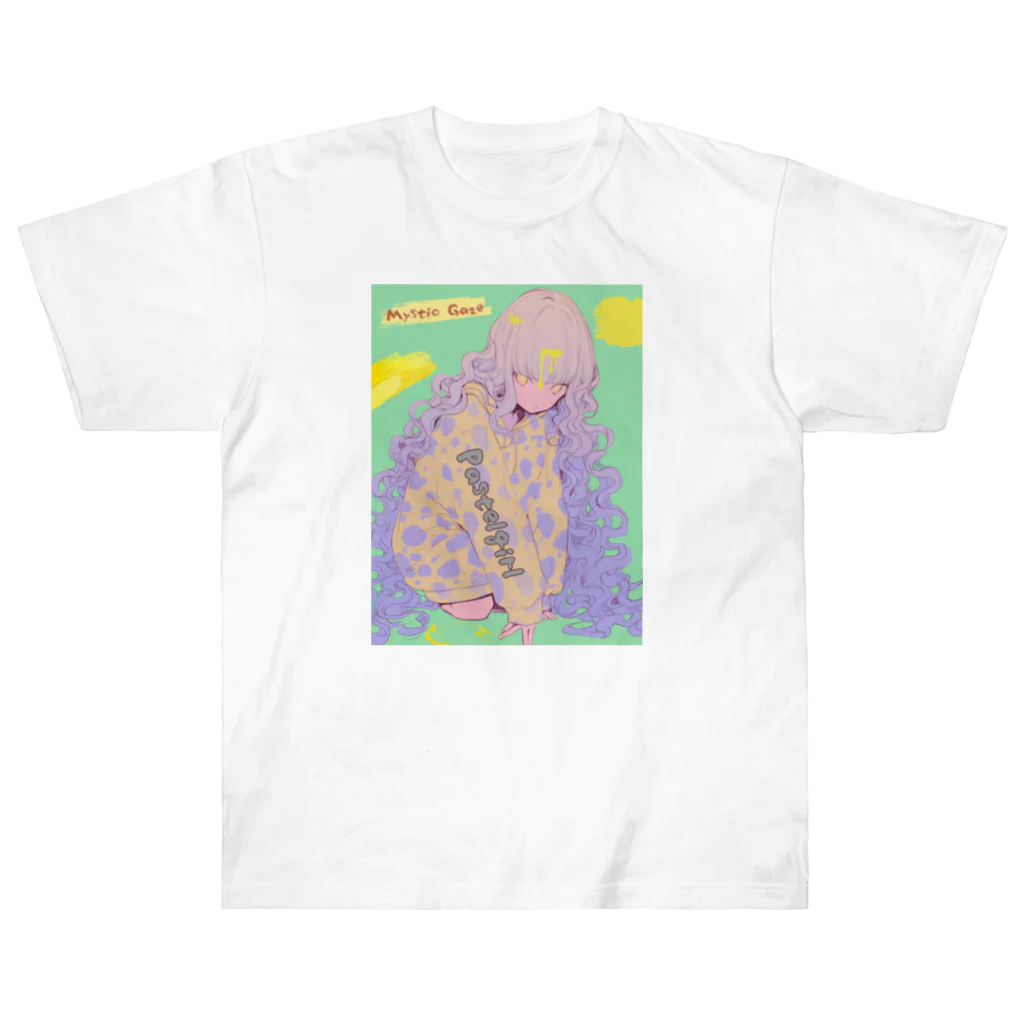 じょいちぃのPastel girl「パステルガール」 Heavyweight T-Shirt