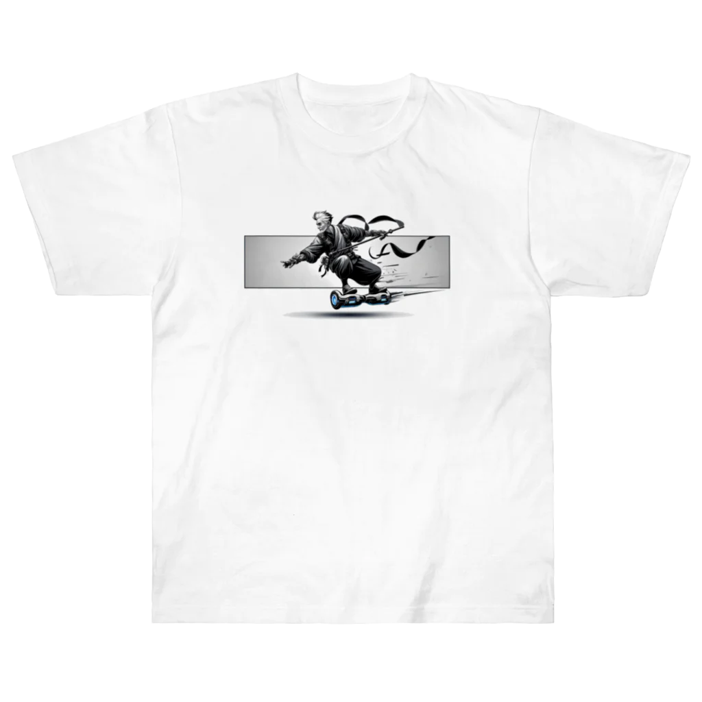 Shibu-Dandy-のニンジャ・ド・オジー Heavyweight T-Shirt