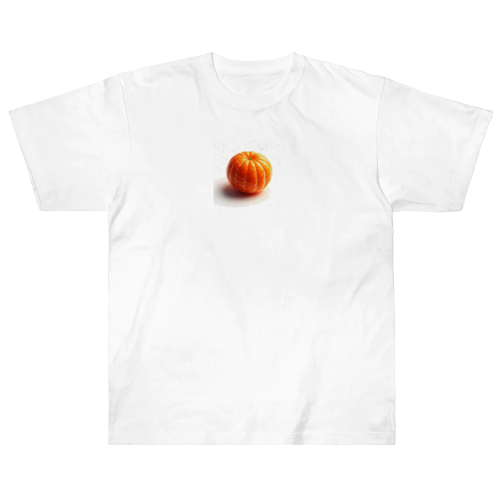 アミュペンのジューシーで甘い剥いたてみかん Heavyweight T-Shirt