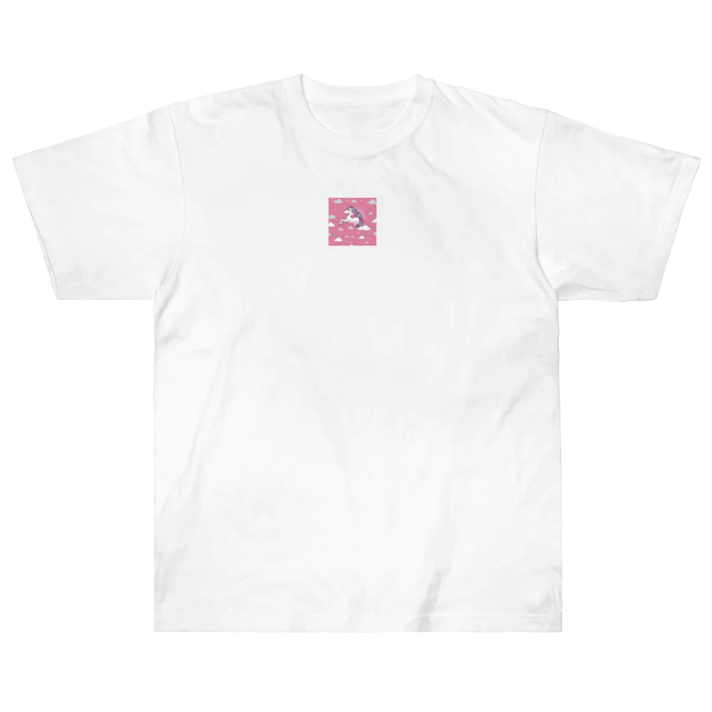 yu_02_1の夢の中のユニコーン Heavyweight T-Shirt