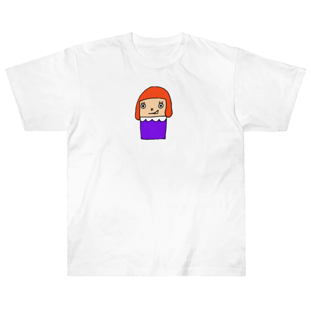 sooomaxの四角いちゃん Heavyweight T-Shirt