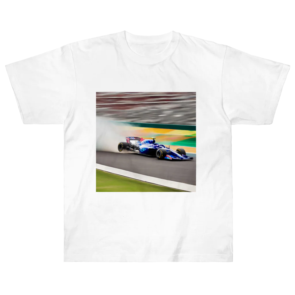 the blue seasonのスピードの彩り - F1レーシング Heavyweight T-Shirt