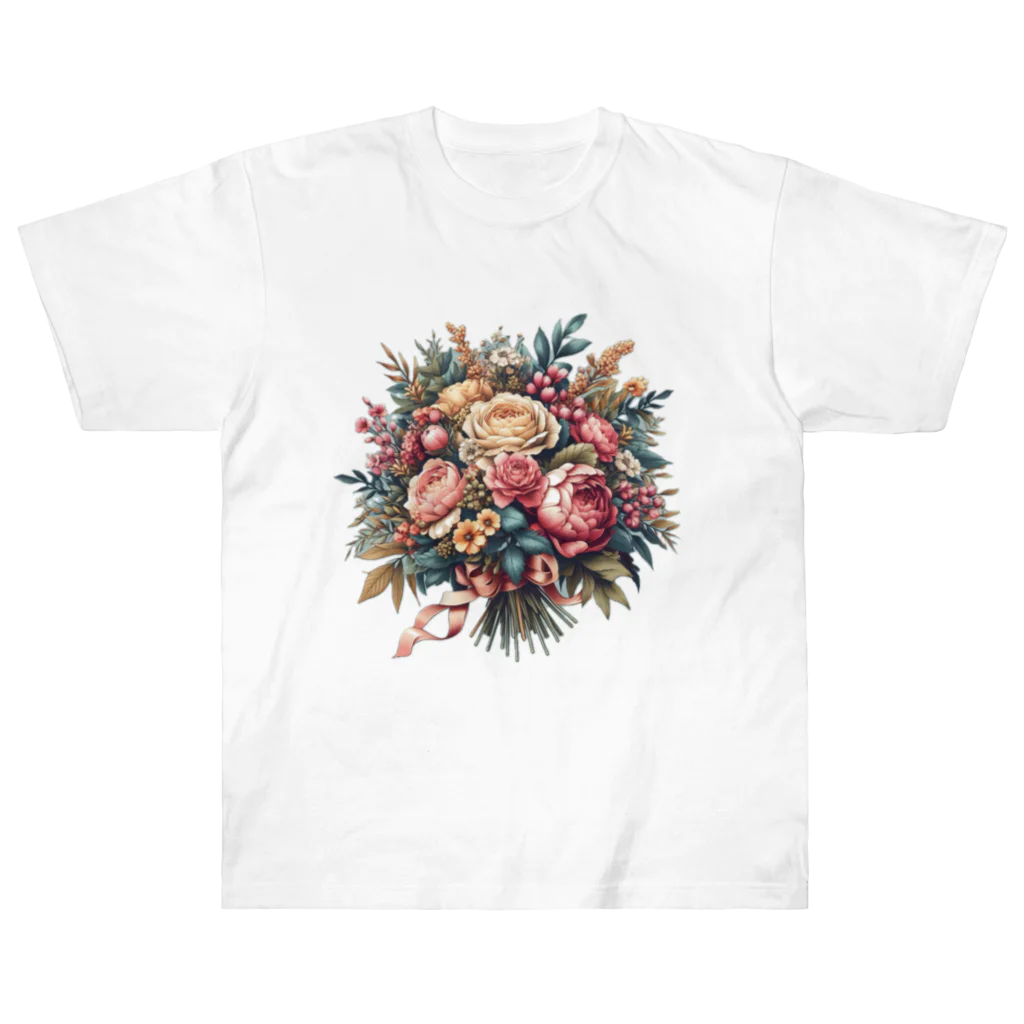 riotriffs_punksの花束 ヘビーウェイトTシャツ