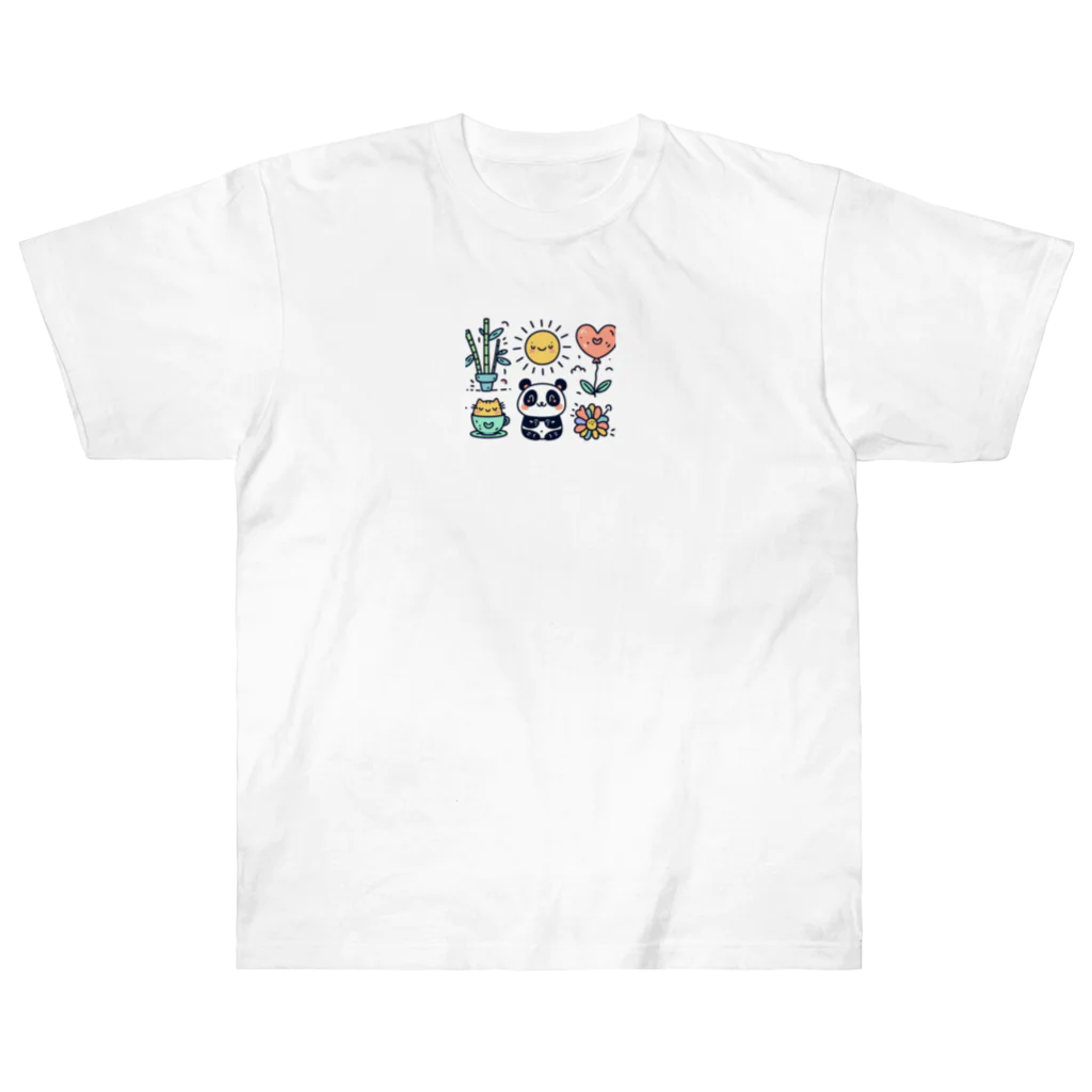 はむはむのかわいいデザイン　人気アイテム Heavyweight T-Shirt