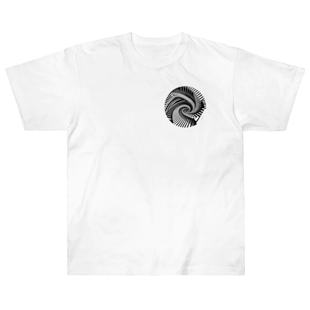 riotriffs_punksのspiral Heavyweight T-Shirt