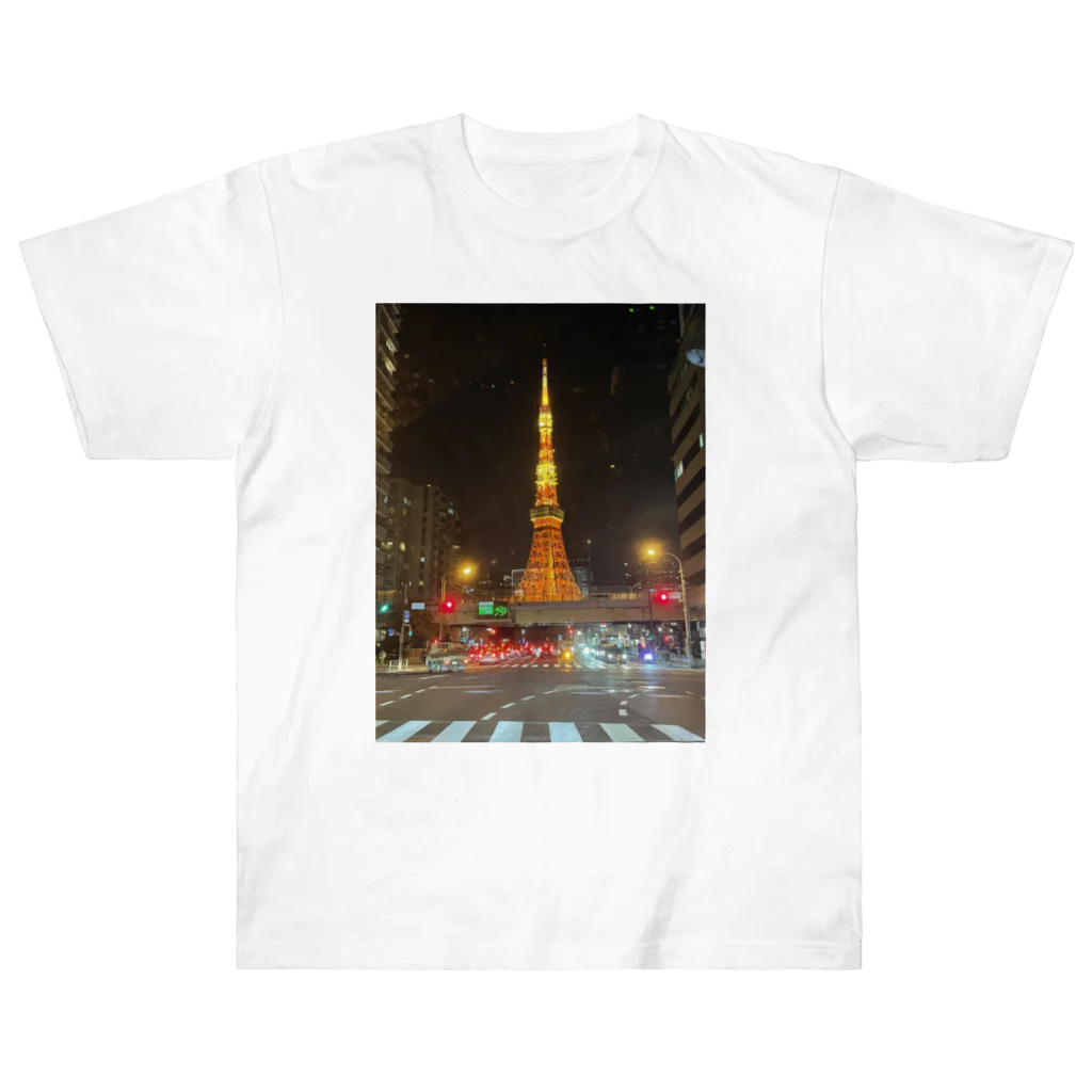 JohnDo Shopの東京タワー Heavyweight T-Shirt