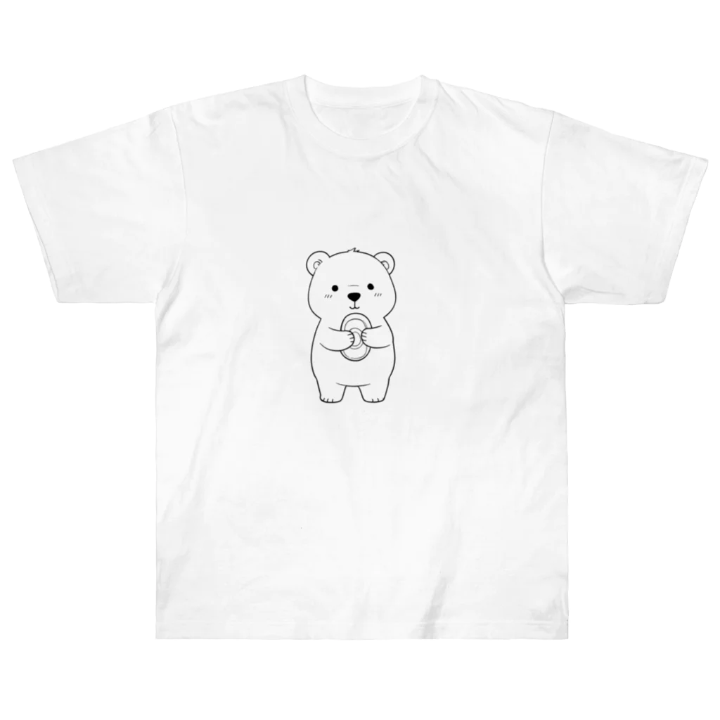 ganeshaのかわいいクマ Heavyweight T-Shirt