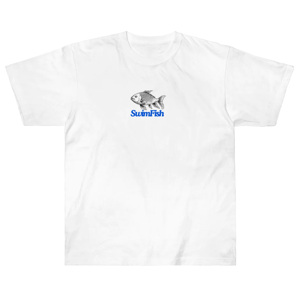 ウェブエンパイアのSwimFish(泳ぐ魚) Heavyweight T-Shirt