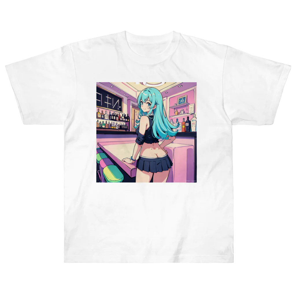 yozoraniyumeoの魔法バーテンダー少女 Heavyweight T-Shirt