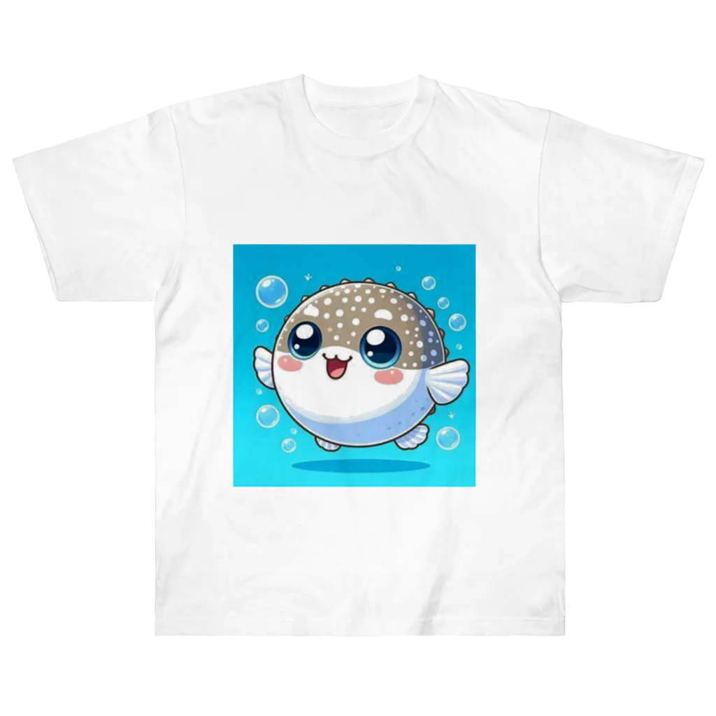 マサマサのふぐくん Heavyweight T-Shirt